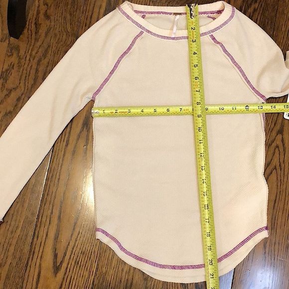 FREE PEOPLE In The Mix Oat Raspberry Reversible Thermal Sweater Knit Cuff XS NWT - Picture 4 of 13